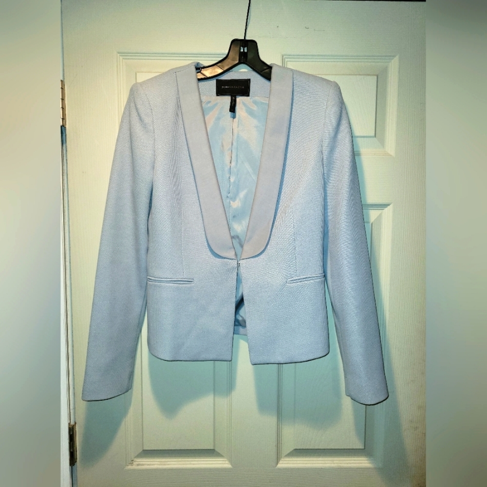BCBGMAXAZRIA suit jacket  in Slate gray/blue small S
